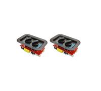 2X Altavoz de 2 VíAs, 350 W, Agudos+Graves, Divisor de Frecuencia, Cruces, Filtros de Altavoz DIY para Cine en Casa DIY