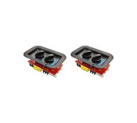 2X Altavoz de 2 VíAs de 350 W, Agudos + Graves, Divisor de Frecuencia, Cruces, Filtros de Altavoz DIY para Cine en Casa