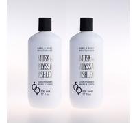 2x Alyssa Ashley Musk Loción para manos y cuerpo 500 ml