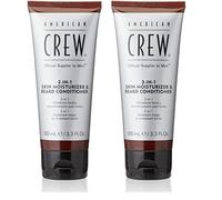2x American Crew 2En1 Hidratante Y Acondicionador De Barba 100ml Nuevo (108)