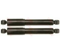 2x Amortiguador Eje delantero Anillo superior JHE283T TRW para IVECO