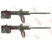 2x Amortiguador Eje delantero Espiga arriba JGM1024T TRW para RENAULT MEGANE CC