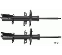 2x Amortiguador Eje delantero Espiga arriba JGM1074T TRW para RENAULT