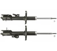 2x Amortiguador Eje delantero Espiga arriba JGM1307T TRW para HYUNDAI KIA