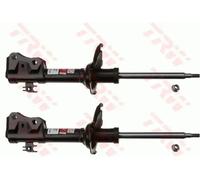 2x Amortiguador Eje delantero Espiga arriba JGM303T TRW para TOYOTA YARIS