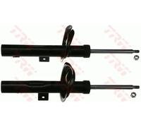 2x Amortiguador Eje delantero Espiga arriba JGM3132T TRW para PEUGEOT 206+
