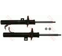 2x Amortiguador Eje delantero Espiga arriba JGM3678T TRW para FORD FIESTA V