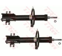 2x Amortiguador Eje delantero Espiga arriba JHM184T TRW para PEUGEOT CITROËN
