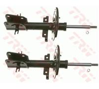 2x Amortiguador Eje delantero Espiga arriba JHM356T TRW para RENAULT LAGUNA II