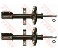 2x Amortiguador Eje delantero Espiga arriba JHM655T TRW para RENAULT CLIO III