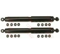 2x Amortiguador Eje trasero Anillo superior JGE100T TRW para MITSUBISHI TOYOTA