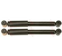 2x Amortiguador Eje trasero Anillo superior JGT279T TRW para CITROËN PEUGEOT