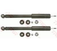 2x Amortiguador Eje trasero Espiga arriba JGT1008T TRW para HONDA JAZZ II