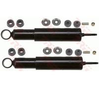 2x Amortiguador Eje trasero Espiga arriba JHE267T TRW para TOYOTA