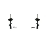 2x Amortiguadores ASHIKA Parte delantera I+D para