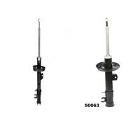 2x Amortiguadores ASHIKA Parte delantera I+D para ABARTH, FIAT, OPEL CORSA D, D