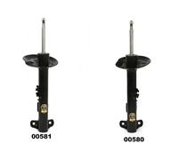 2x Amortiguadores ASHIKA Parte delantera I+D para BMW Z3 E36