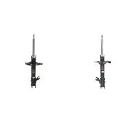 2x Amortiguadores ASHIKA Parte delantera I+D para NISSAN X-TRAIL I