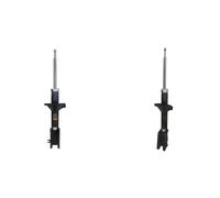 2x Amortiguadores ASHIKA Parte trasera I+D para LAND ROVER FREELANDER I, I