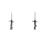 2x Amortiguadores ASHIKA Parte trasera I+D para NISSAN X-TRAIL I