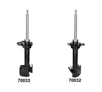 2x Amortiguadores ASHIKA Parte trasera I+D para SUBARU IMPREZA II