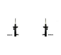 2x Amortiguadores JAPANPARTS Parte delantera I+D para CHEVROLET, OPEL ASTRA J,