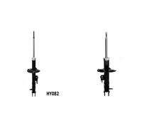 2x Amortiguadores JAPANPARTS Parte delantera I+D para HYUNDAI i20 I