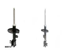 2x Amortiguadores JAPANPARTS Parte trasera I+D para SUZUKI LIANA