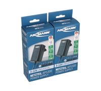 2X Ansmann APS 300 Cargador Universal