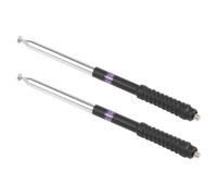 2X Antena TelescóPica de Ganancia Walkie Talkie VHF para GP328 GP300 GP88 GP340 GP338 CP040 GP380 GP68 GP2000 HT750 Radio Bidireccional