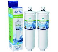 2x AquaHouse AH-352 filtro de agua compatibles para Bosch/Neff/Siemens nevera 3M CS-52, CS-452, CS-51, 640565, 5586605