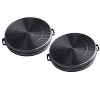 2x AquaHouse AH-CHF2 Filtro de carbón activado compatible con campana extractora Baumatic S1 (210 x 35 mm)