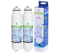 2x AquaHouse AH-DW2 Filtro compatible para Daewoo Aqua Crystal DW2042FR-09 Filtro de agua, DW2042F-09, FRNY225D2V, FRNY22D2V, FRNY22D2W