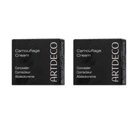 2x Artdeco crema de camuflaje 18 albaricoque natural 4,5 g