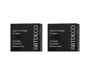 2x Artdeco crema de camuflaje 18 albaricoque natural 4,5 g