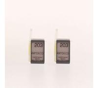 2x Artdeco sombra de ojos Duocrome 203 Silica Glass 0,8 g