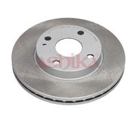 2x ASHIKA Disco De Freno Ventilado Eje Delantero Ø234,7mm Para Mazda 323 F VI