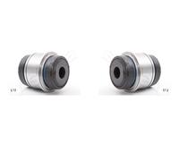 2x ASHIKA Horquilla Rodamientos Trasero Izquierda Derecha para Land Rover Rango
