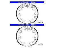 2x ATE 03.0137-0402.2 Zapatas Freno Estacionamiento Trasero para Toyota Lexus