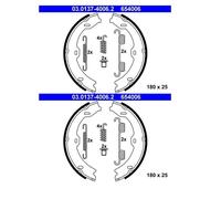 2x ATE 03.0137-4006.2 Zapatas Freno Estacionamiento Trasero para Mercedes-Benz