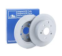 2x ATE 24.0112-0714.1 Disco de freno Trasero para TOYOTA RAV 4 IV (ZSA4, ALA4)