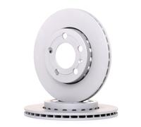 2x ATE 24.0118-0137.1 Disco de freno Delantero para VW Polo IV Sedán (9N4) 239mm