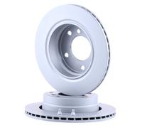 2x ATE 24.0119-0107.1 Disco de freno Trasero para BMW 3 Limousine (E46) 276,0mm