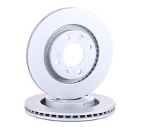 2x ATE 24.0122-0194.1 Disco de freno Delantero para OPEL Corsa F MOKKA 266,0mm