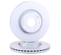 2x ATE 24.0125-0162.1 Disco de freno Delantero para FORD FOCUS III Turnier
