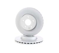 2x ATE 24.0128-0145.1 Disco de freno Delantero 300,0mm