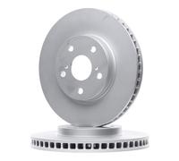 2x ATE 24.0128-0740.1 Disco de freno Delantero para LEXUS IS C (GSE2) 296,0mm