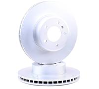 2x ATE 24.0130-0173.1 Disco de freno Delantero para BMW 5 Sedán (E60) 324,0mm