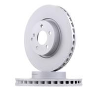 2x ATE 24.0132-0101.1 Disco de freno Delantero 322,0mm