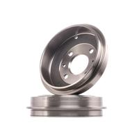 2x ATE 24.0218-0011.1 Tambor de freno Ø180,0mm Trasero para FORD KA (RU8) KA